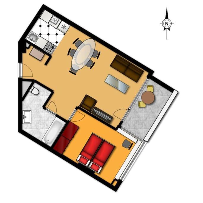 Self Check-In, Danube Bank, Free Parking Appartement Bratislava Buitenkant foto